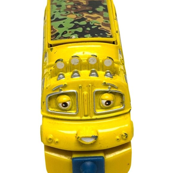 Thomas and Friends Die-Cast Chuggington Brewster Camouflage Train Toy - Picture 2 of 6